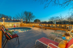 Game Room, Pool & Fire Pit At The Medical Center